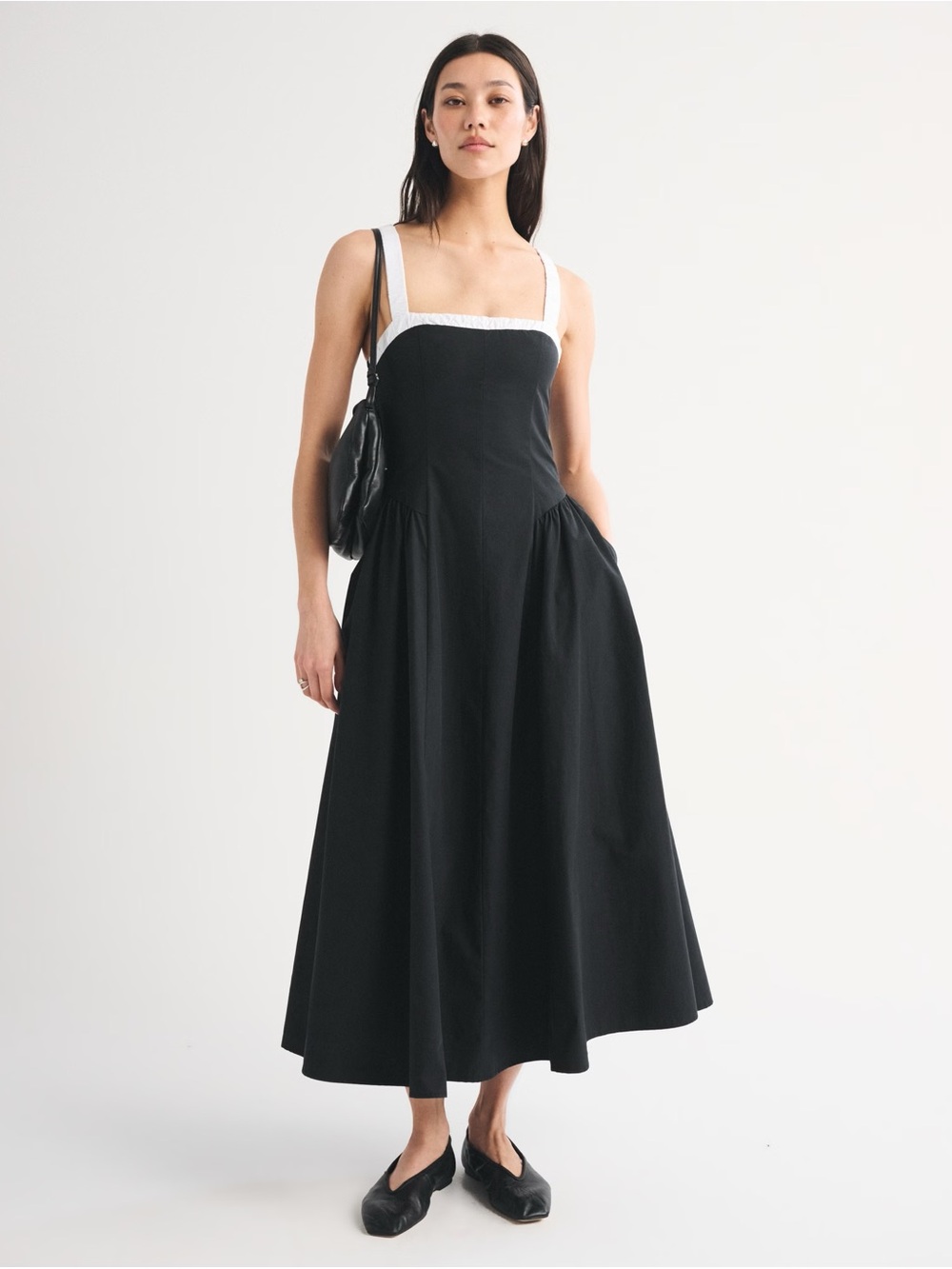 Abercrombie midi dress XL new w/tags